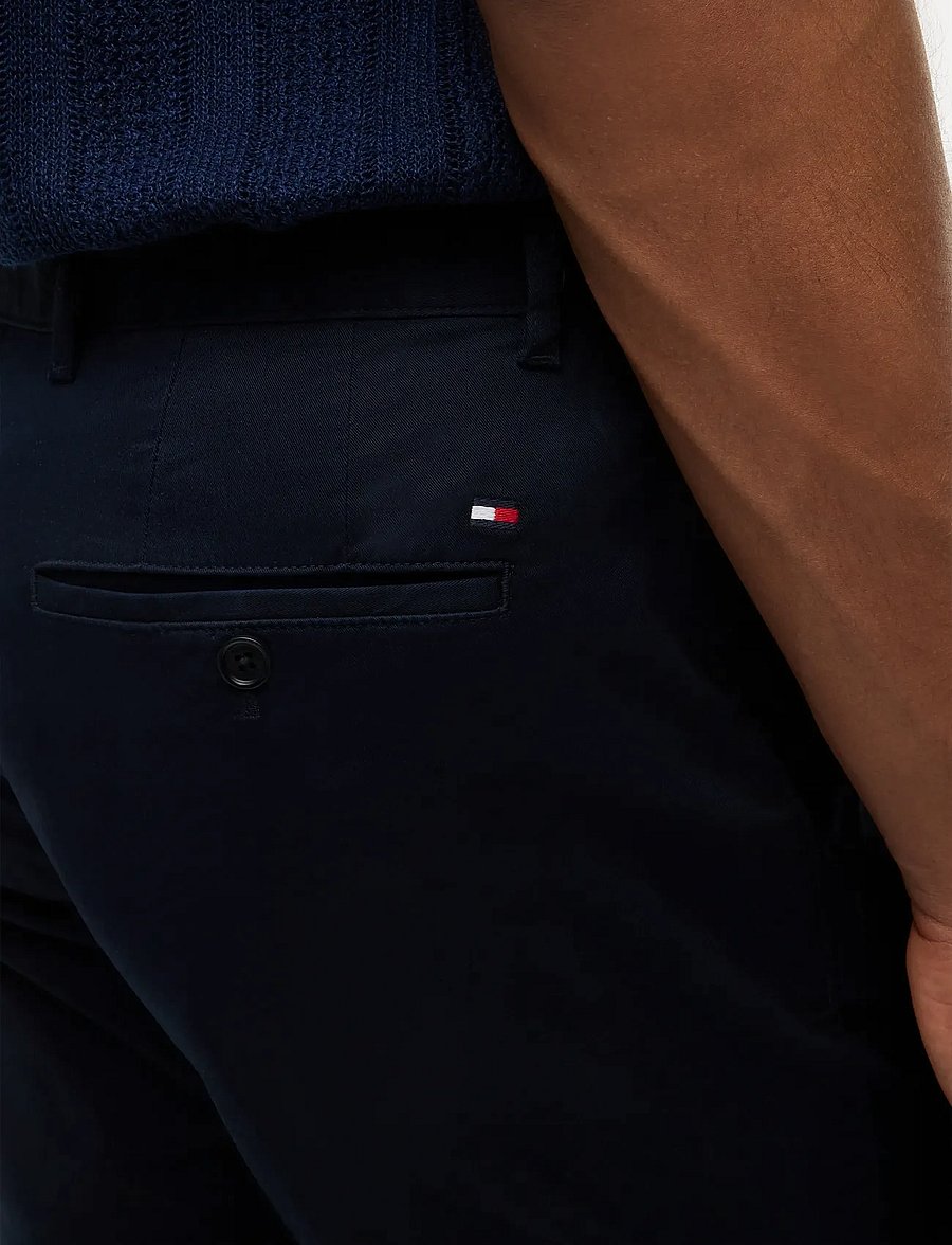 Tommy Hilfiger - CORE DENTON ESSENTIAL TWILL - chino bikses - navy blue - 4
