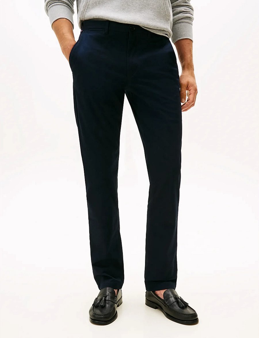 Tommy Hilfiger - CORE DENTON ESSENTIAL TWILL - chino bikses - navy blue - 5