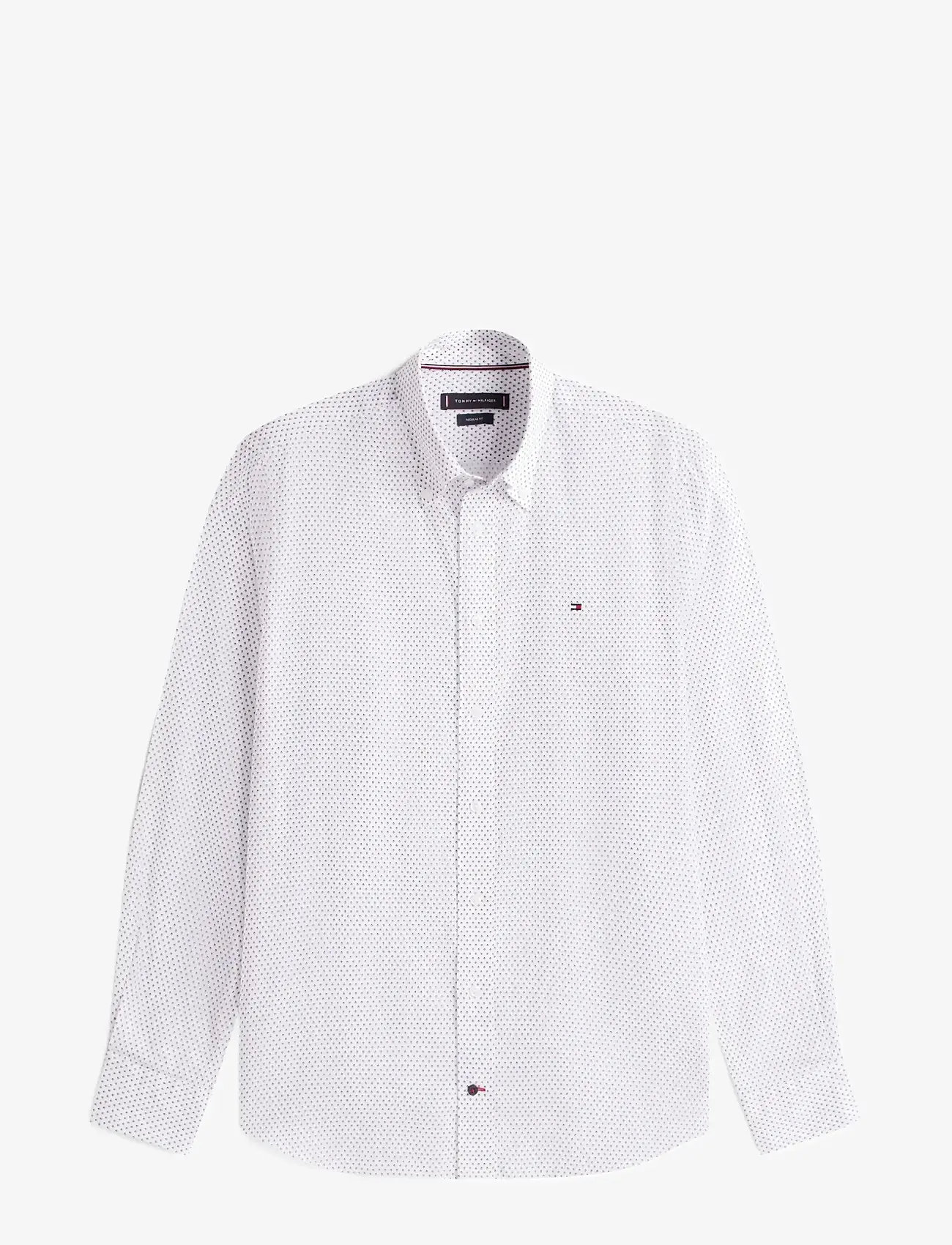 Tommy Hilfiger - CL - TWILL PRT RF SHIRT HNR - basic skjorter - white   preppy navy - 1