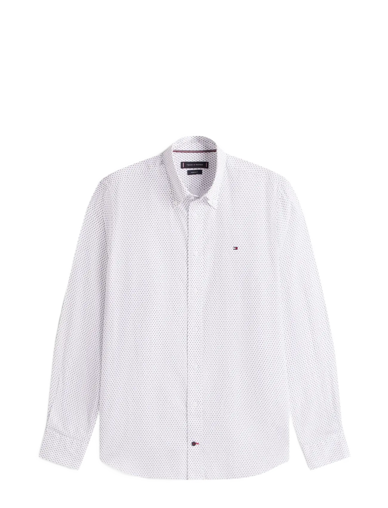 CL - TWILL PRT RF SHIRT HNR - WHITE   PREPPY NAVY