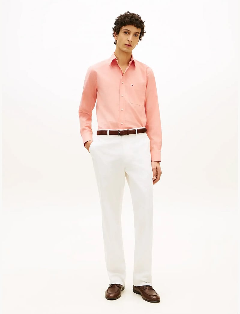 Tommy Hilfiger - LIGHT OXFORD SOLID SF SHIRT - oxford skjorter - brilliant orange - 3