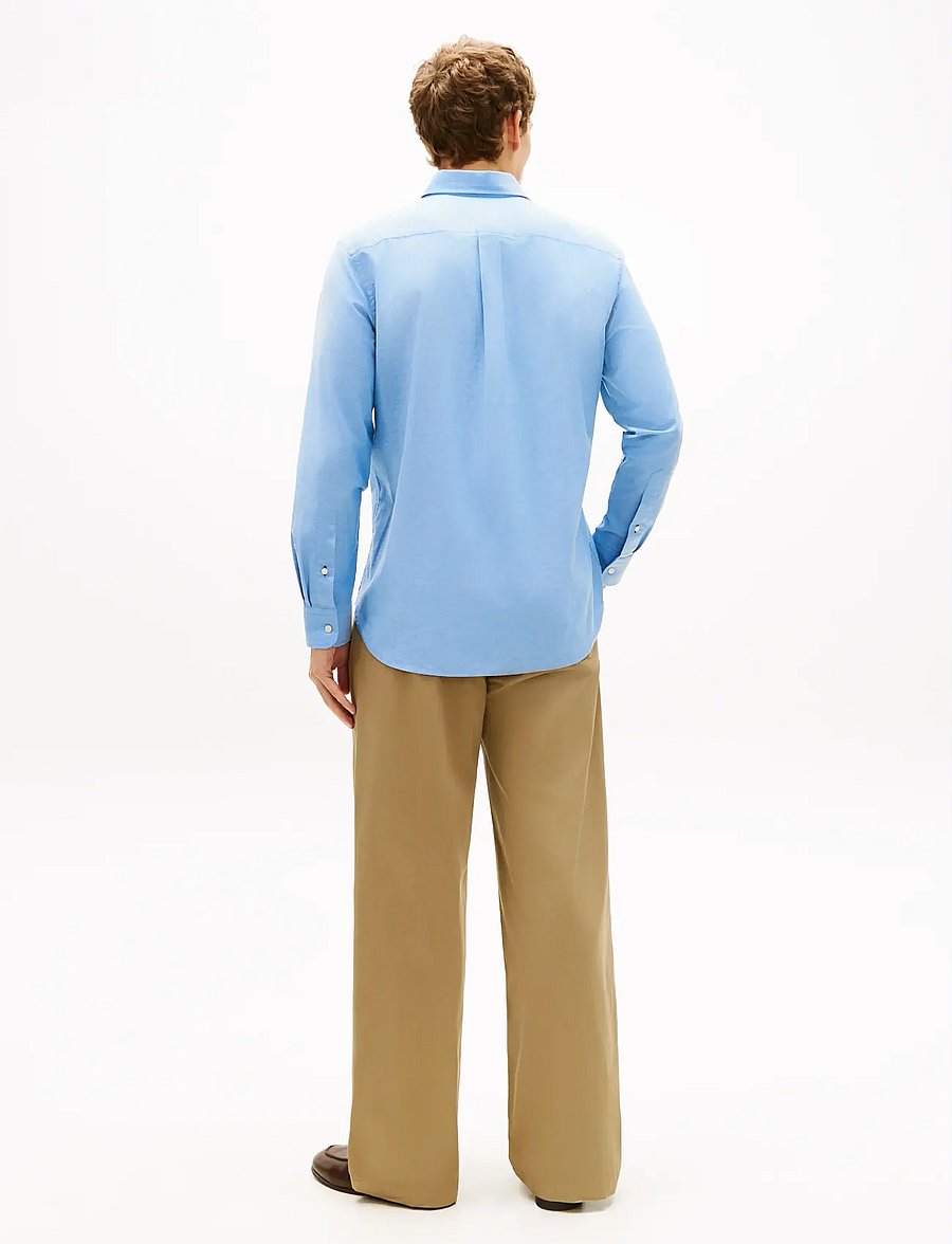 Tommy Hilfiger - LIGHT OXFORD SOLID SF SHIRT - oxford-hemden - shirt blue - 2