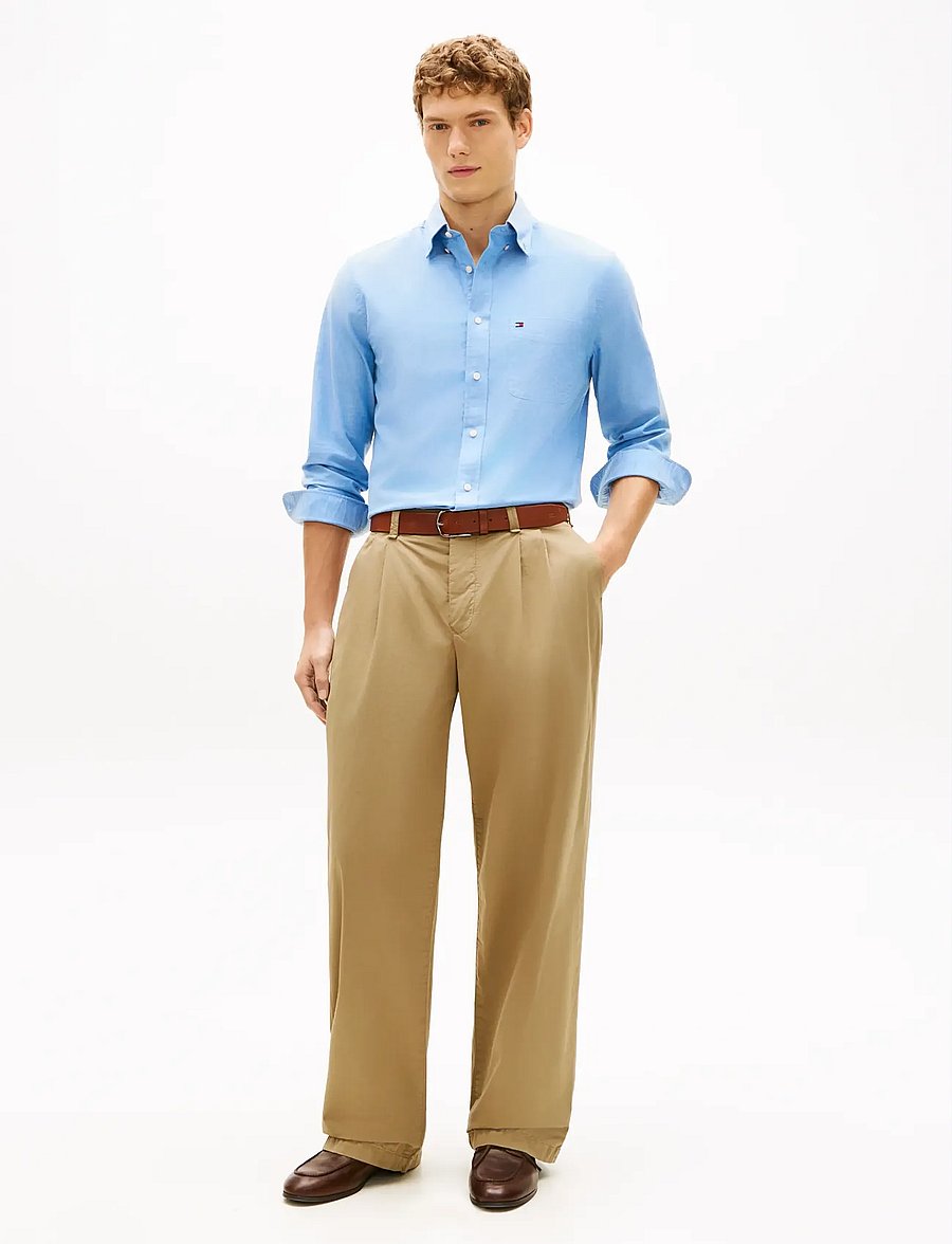 Tommy Hilfiger - LIGHT OXFORD SOLID SF SHIRT - oxford-hemden - shirt blue - 3