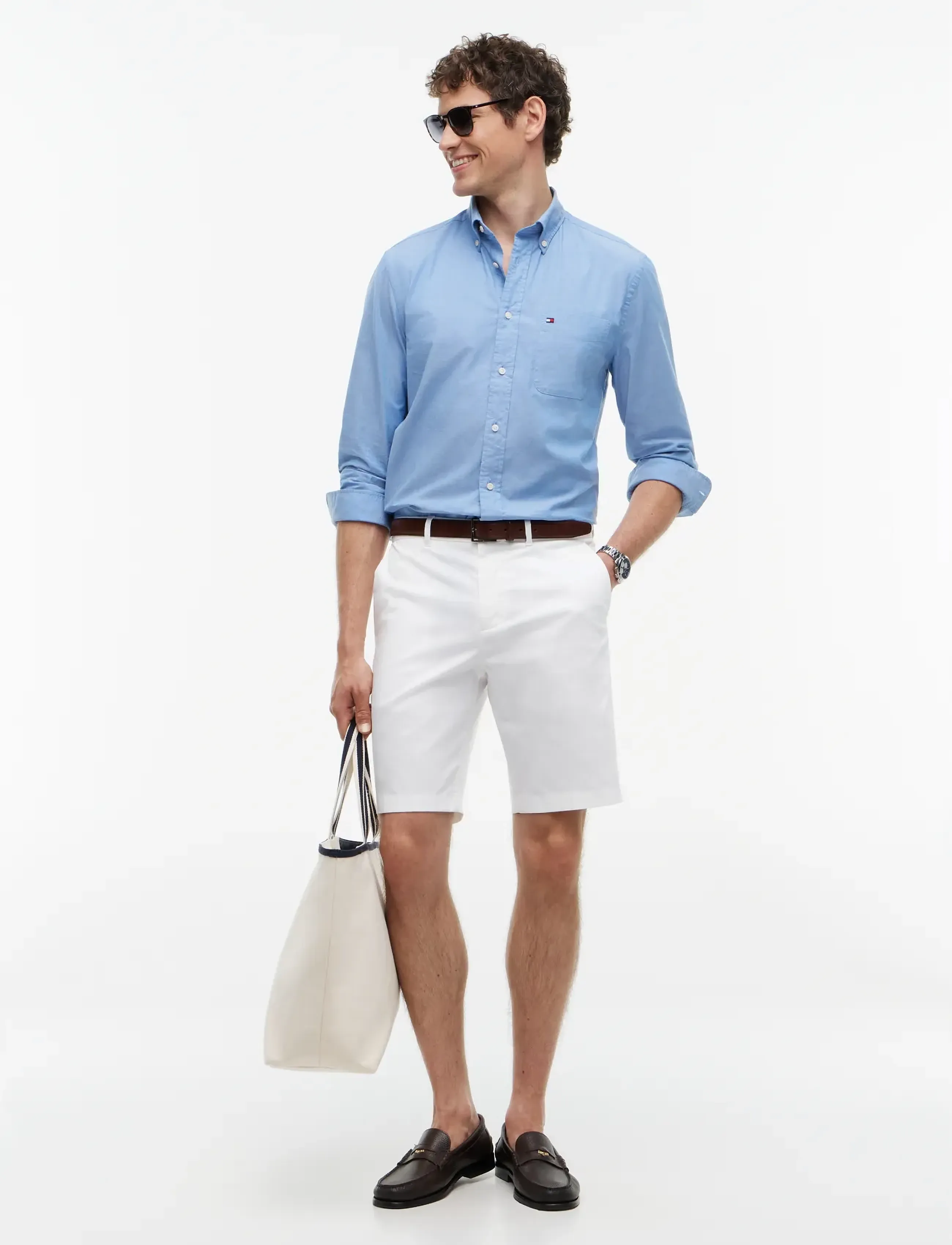 Tommy Hilfiger - LIGHT OXFORD SOLID SF SHIRT - oxford-hemden - shirt blue - 4