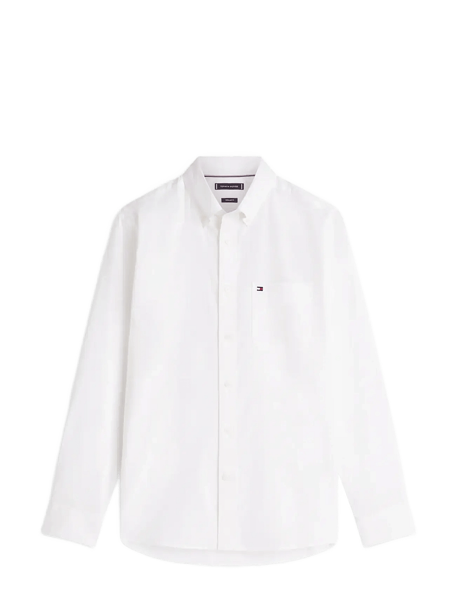 Tommy Hilfiger - LIGHT OXFORD SOLID SF SHIRT - chemises oxford - white - 1