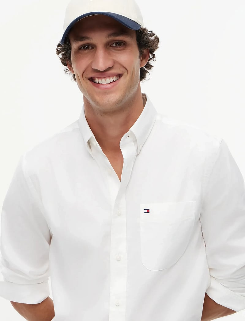 Tommy Hilfiger - LIGHT OXFORD SOLID SF SHIRT - oxford skjorter - white - 3