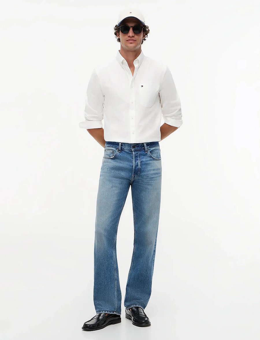Tommy Hilfiger - LIGHT OXFORD SOLID SF SHIRT - chemises oxford - white - 4