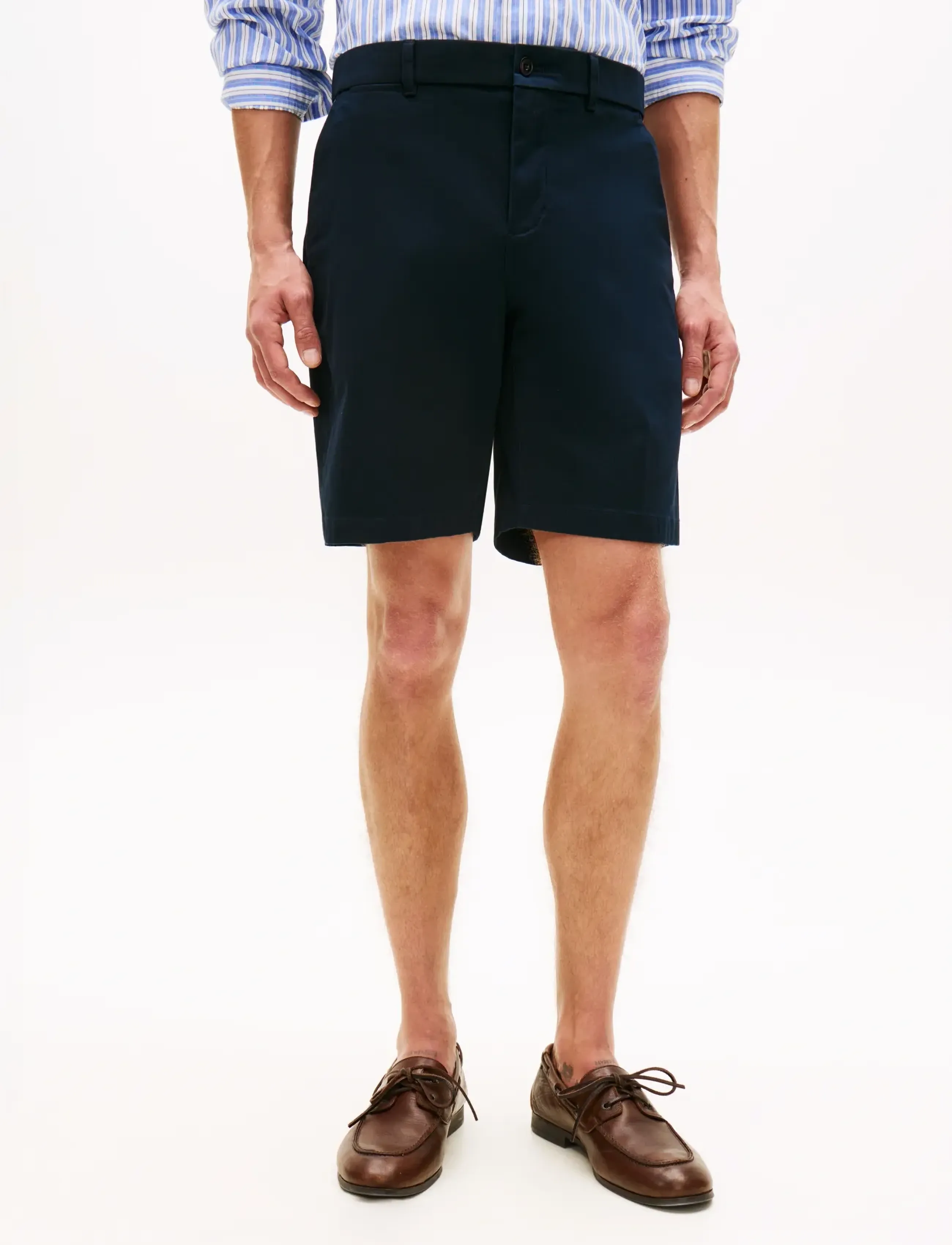 Tommy Hilfiger HALF EWB HARLEM SHORT CHINO - Riided - DESERT SKY / navy
