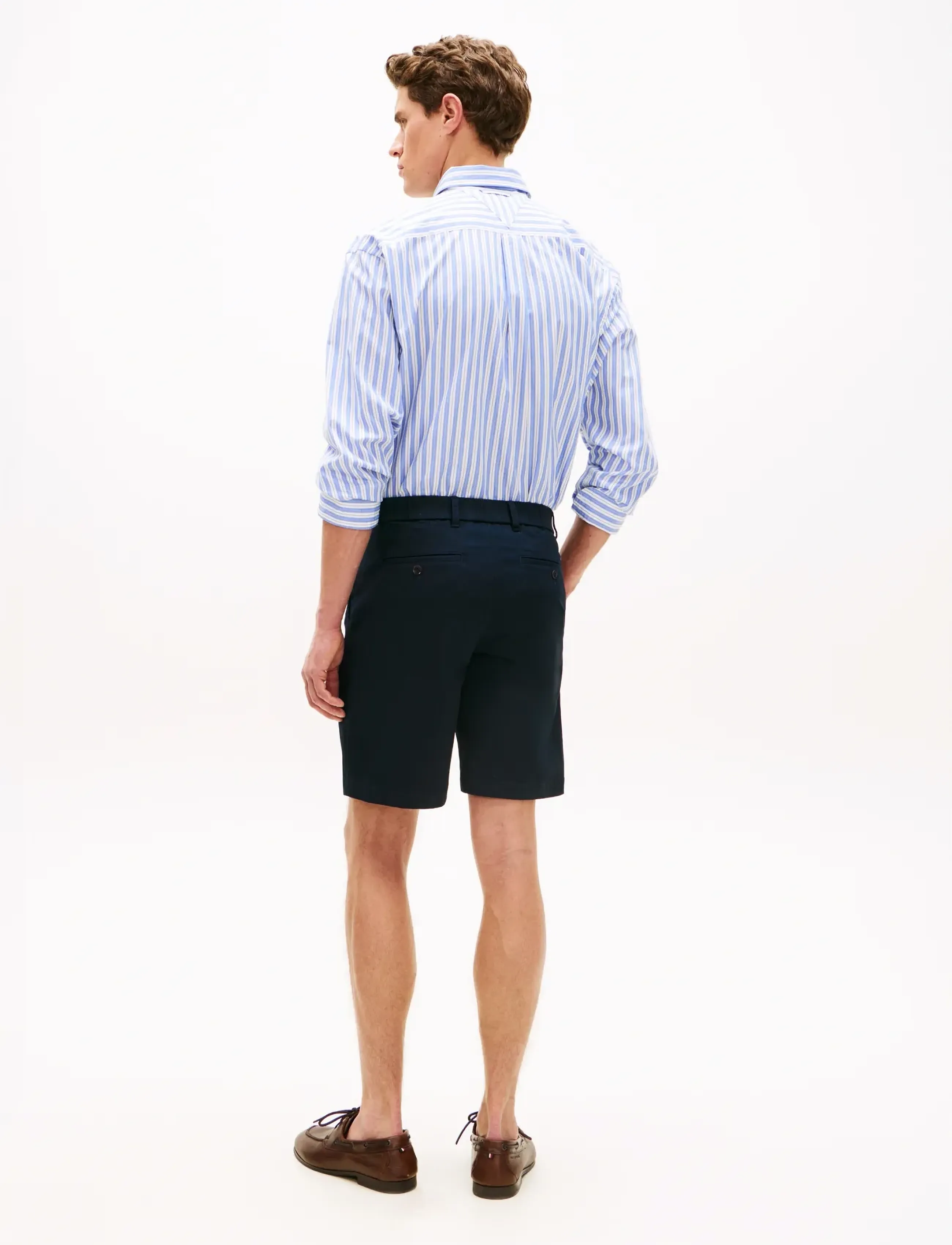 Tommy Hilfiger - HALF EWB HARLEM SHORT CHINO - chinos shorts - desert sky - 2