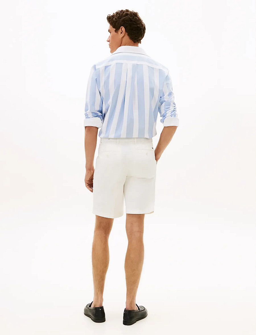 Tommy Hilfiger - HALF EWB HARLEM SHORT CHINO - ivory silk - 2