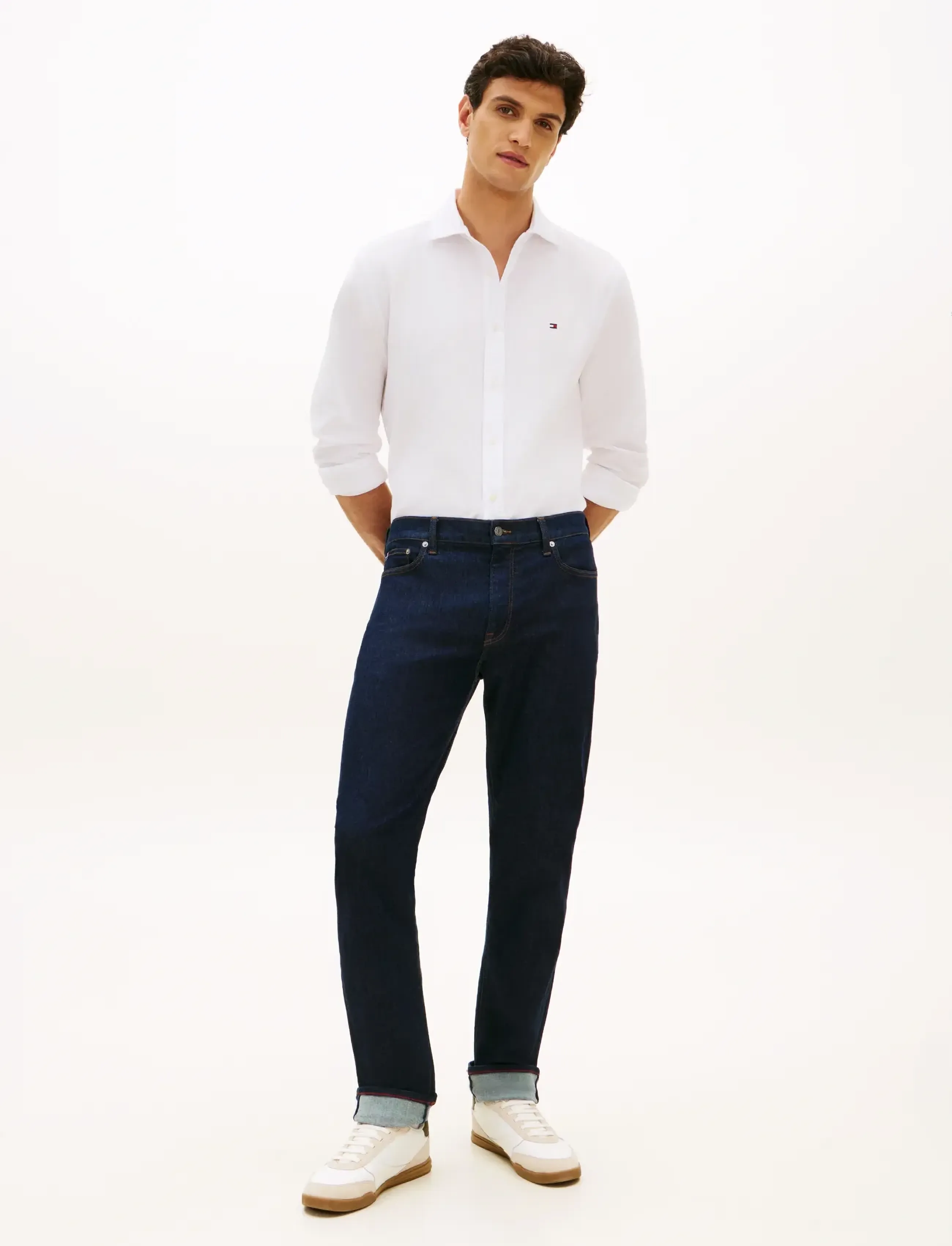 Tommy Hilfiger - DENTON COOLMAX STR DARK INDIGO - dark indigo - 3