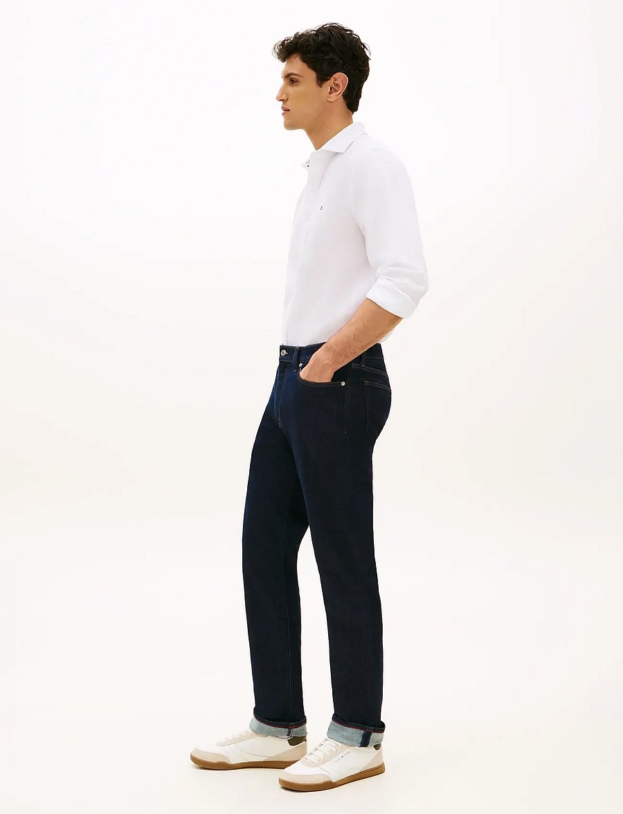 Tommy Hilfiger - DENTON COOLMAX STR DARK INDIGO - dark indigo - 5