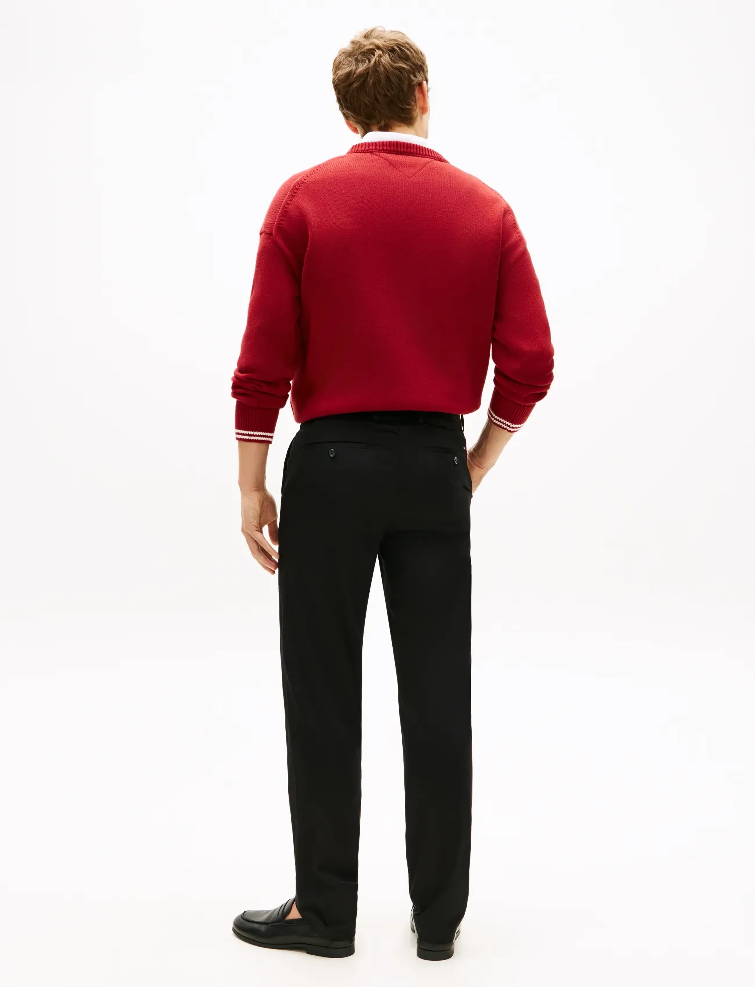 Tommy Hilfiger - LW COTTON SATIN DENTON CHINO - chinos - black - 2