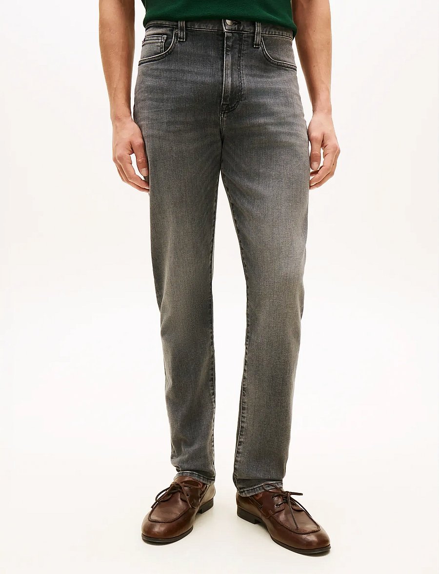 Tommy Hilfiger - SLIM BLEECKER LEO GREY - slim jeans - leo grey - 0