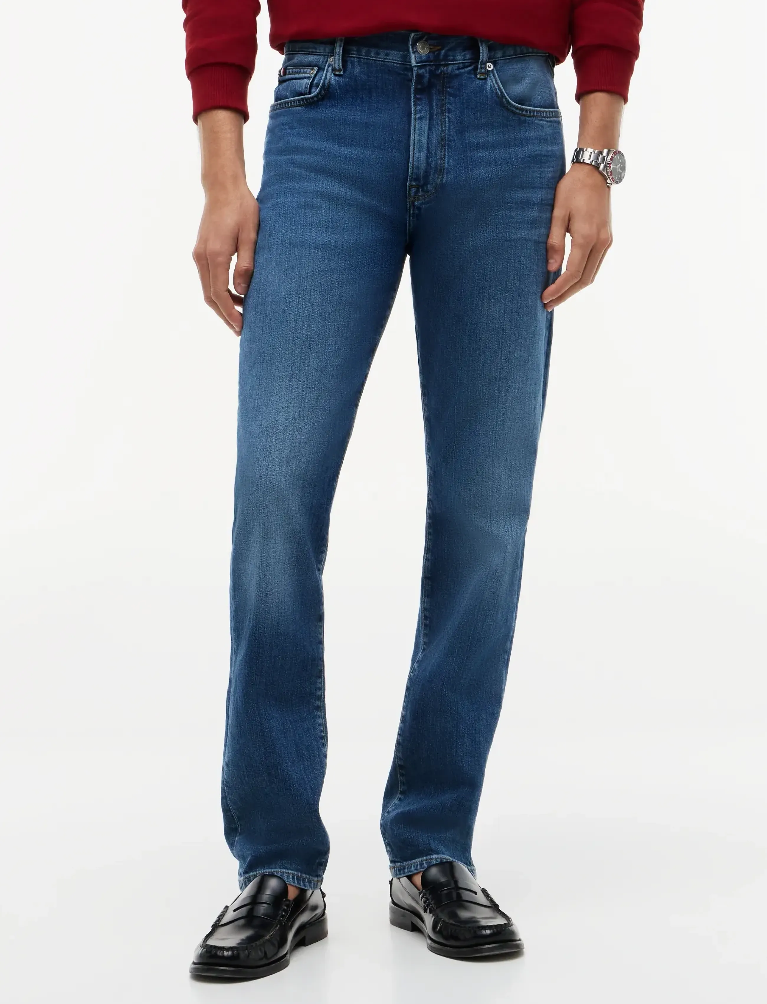 Tommy Hilfiger SLIM STRAIGHT DENTON COBALT BLUE - Jeans - COBALT BLUE / blue