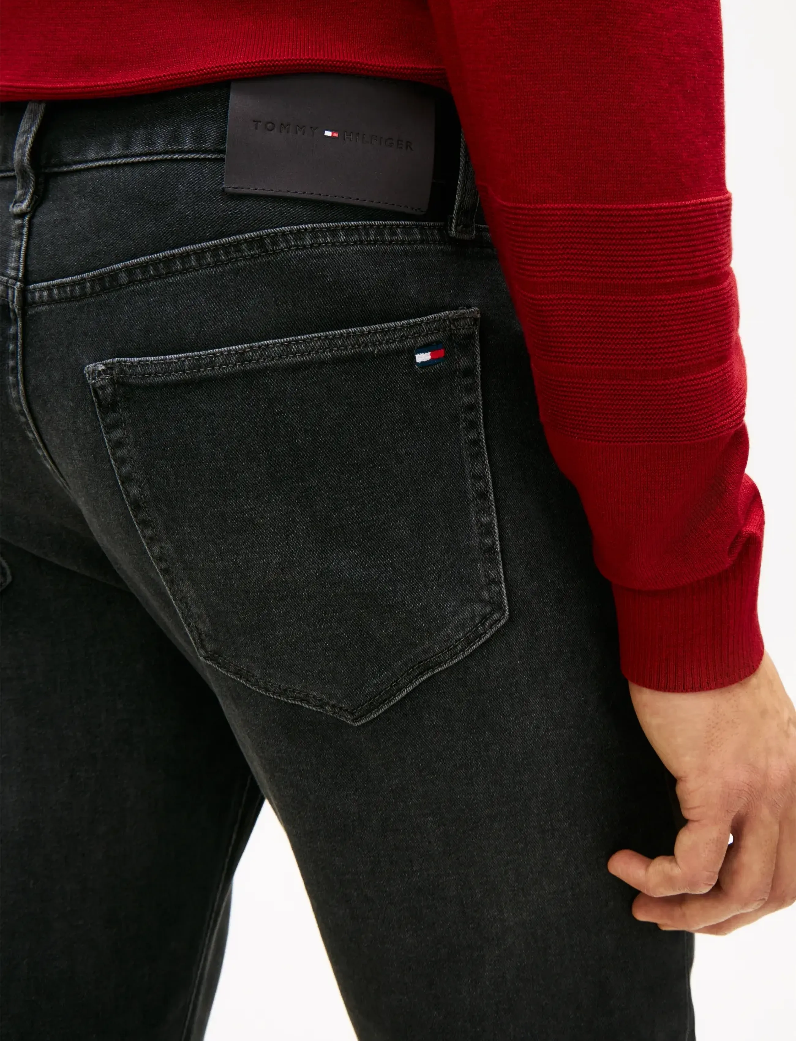 Tommy Hilfiger - SLIM STRAIGHT DENTON LUX IVO GRY - slim fit jeans - ivo grey lux - 4