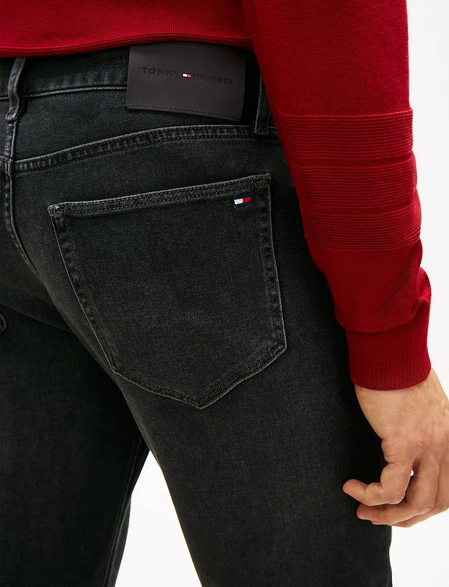 Tommy Hilfiger - SLIM STRAIGHT DENTON LUX IVO GRY - slim fit jeans - ivo grey lux - 4