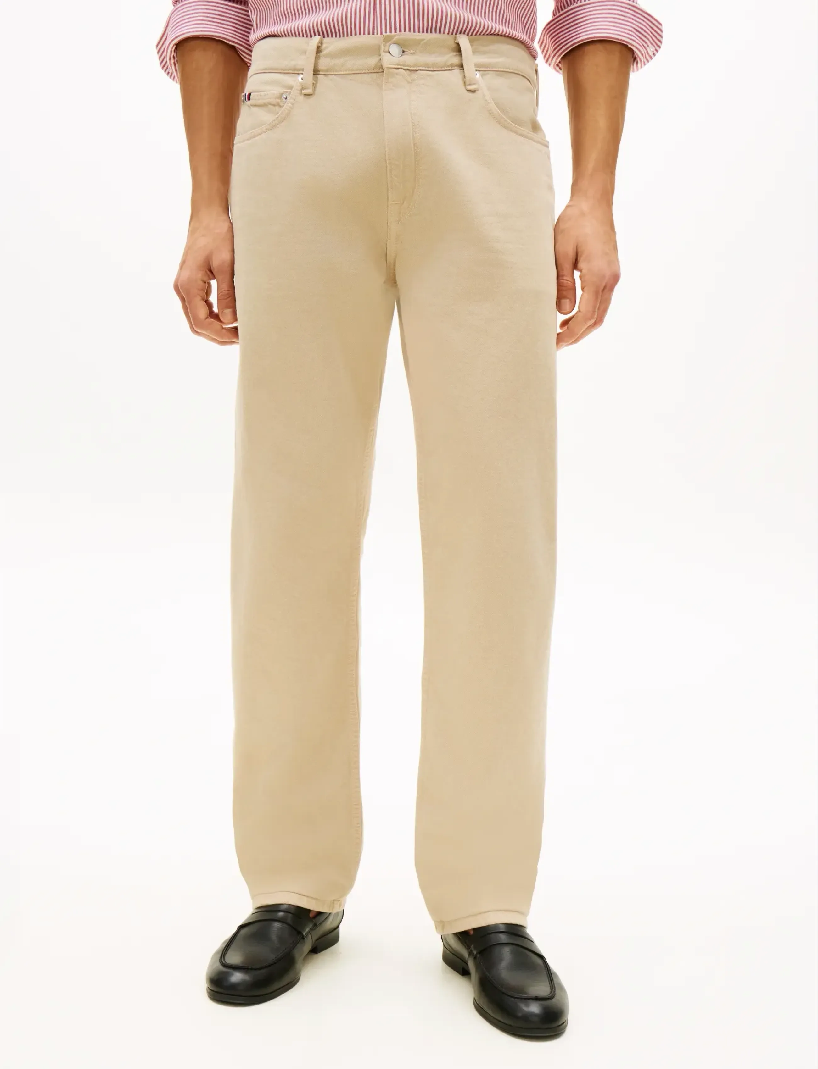 Tommy Hilfiger REGULAR STRAIGHT DOVER GMD - Kleidung - SANDALWOOD / beige