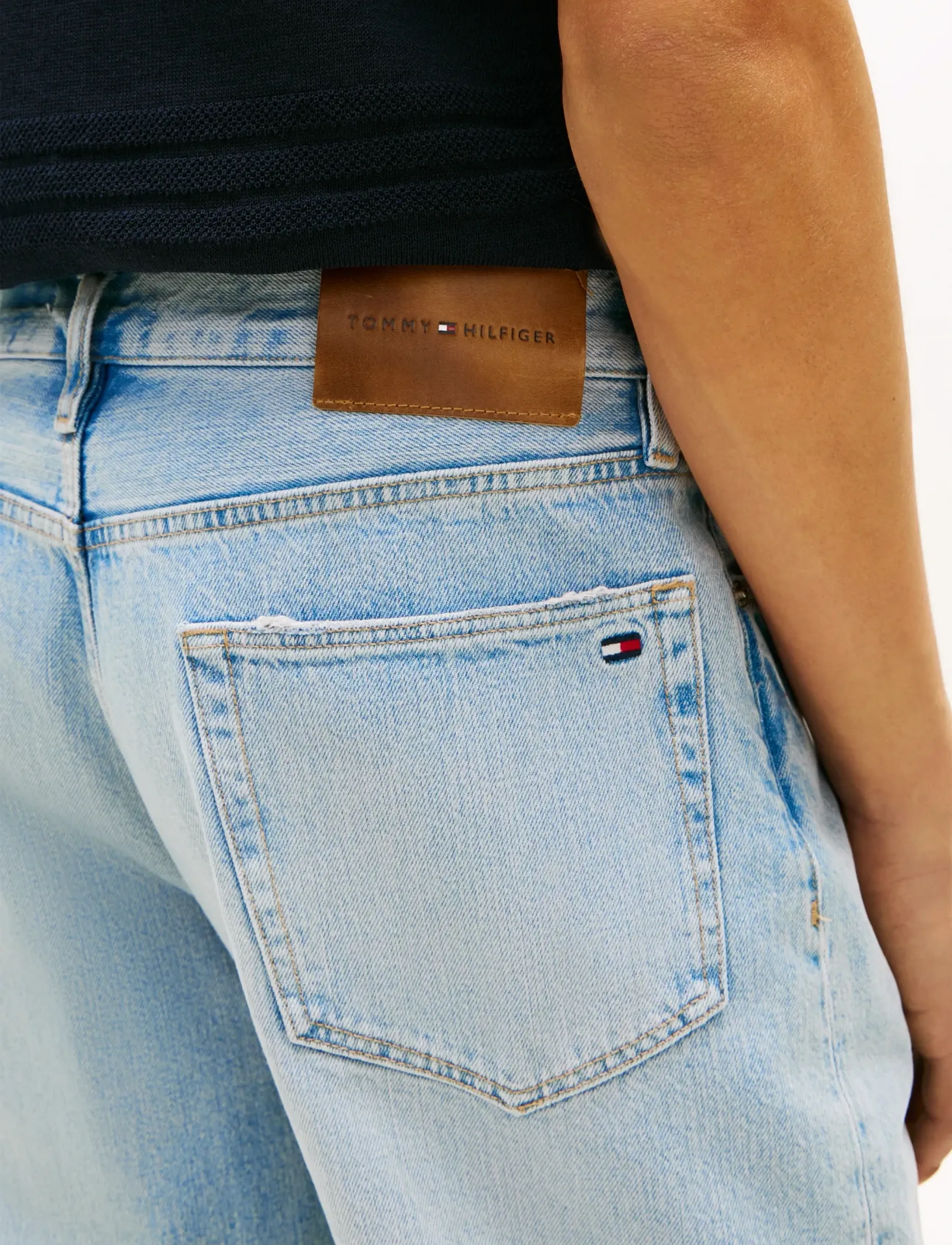 Tommy Hilfiger - REGULAR TAPERED HARLEM TED BLUE - ted blue - 4