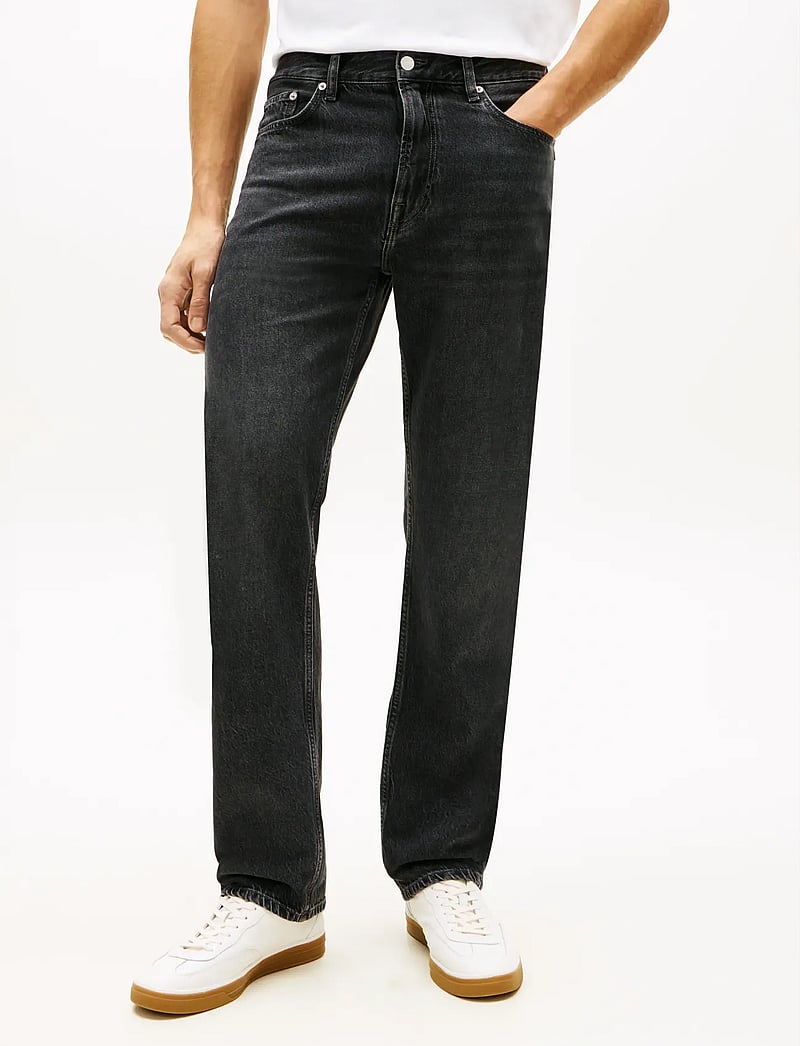 Tommy Hilfiger - REGULAR STRAIGHT DOVER DEX BLACK - regular jeans - dex black - 0