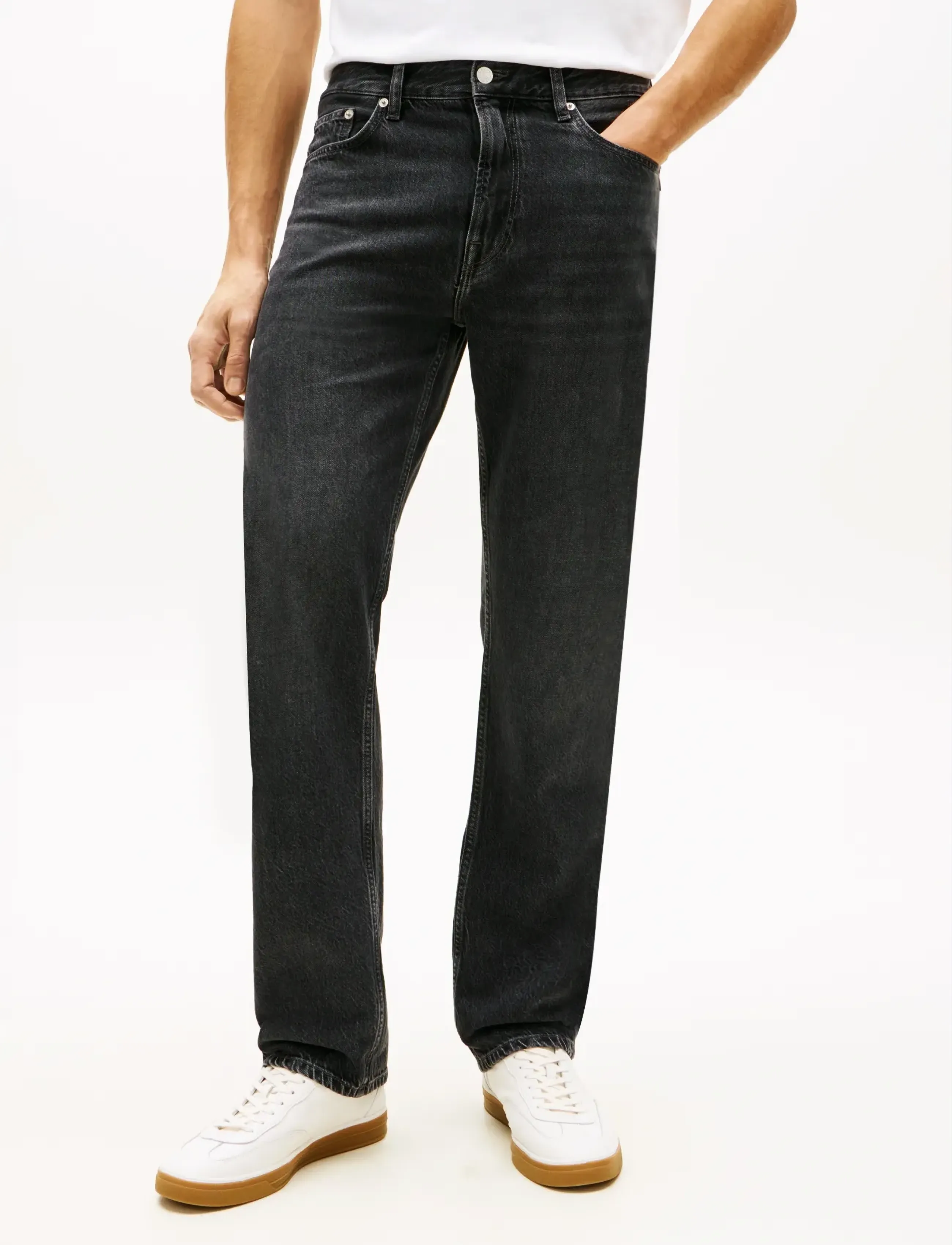Tommy Hilfiger REGULAR STRAIGHT DOVER DEX BLACK - Kleidung - DEX BLACK / black