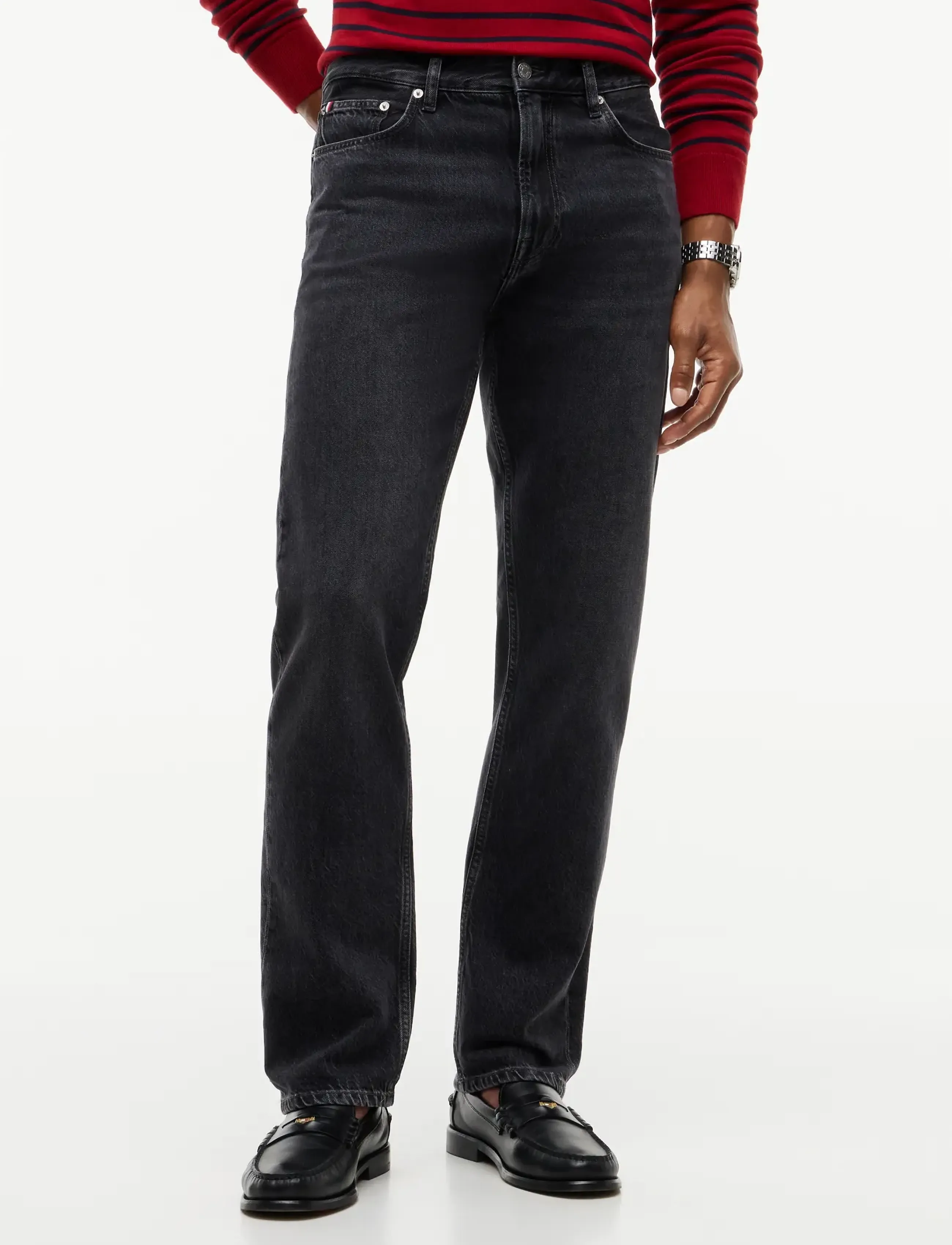 Tommy Hilfiger REGULAR STRAIGHT DOVER DEX BLACK - Shop by occasion - DEX BLACK / black