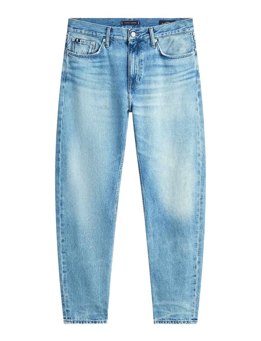 Tommy Hilfiger - REGULAR TAPERED HARLEM TAJ BLUE - tapered jeans - taj blue - 1