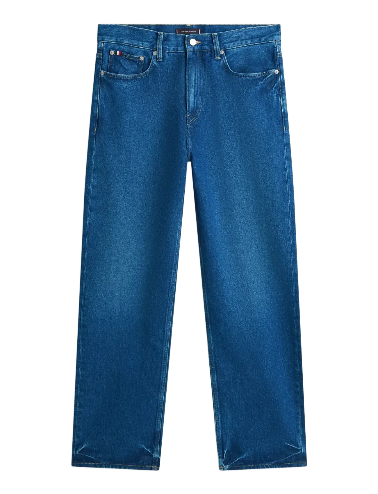 TOMMY HILFIGER Relaxed Straight River Ike Blau Blau - 36x32 - Herren