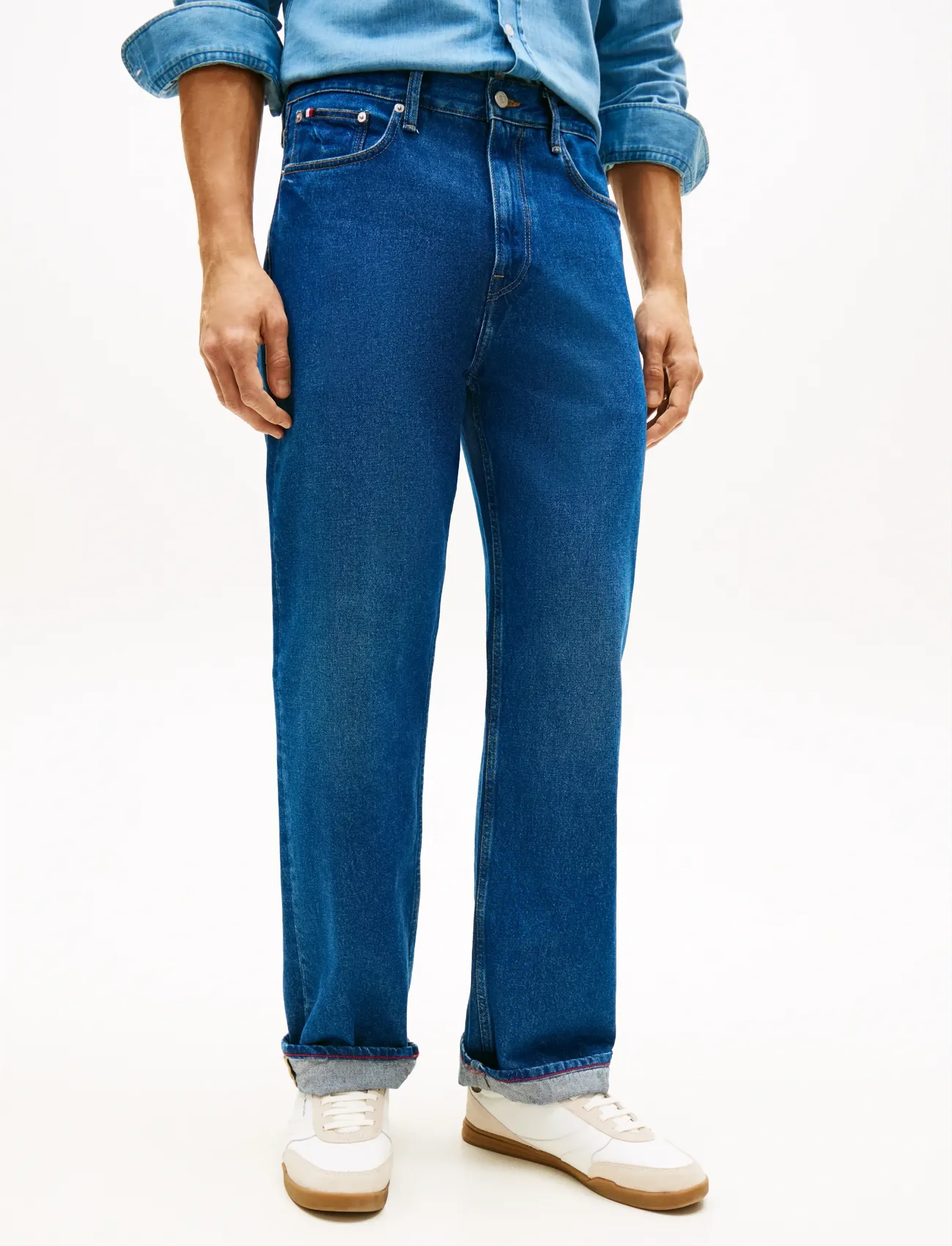 Tommy Hilfiger RELAXED STRAIGHT RIVER IKE BLUE - Tommy Hilfiger - IKE BLUE / blue