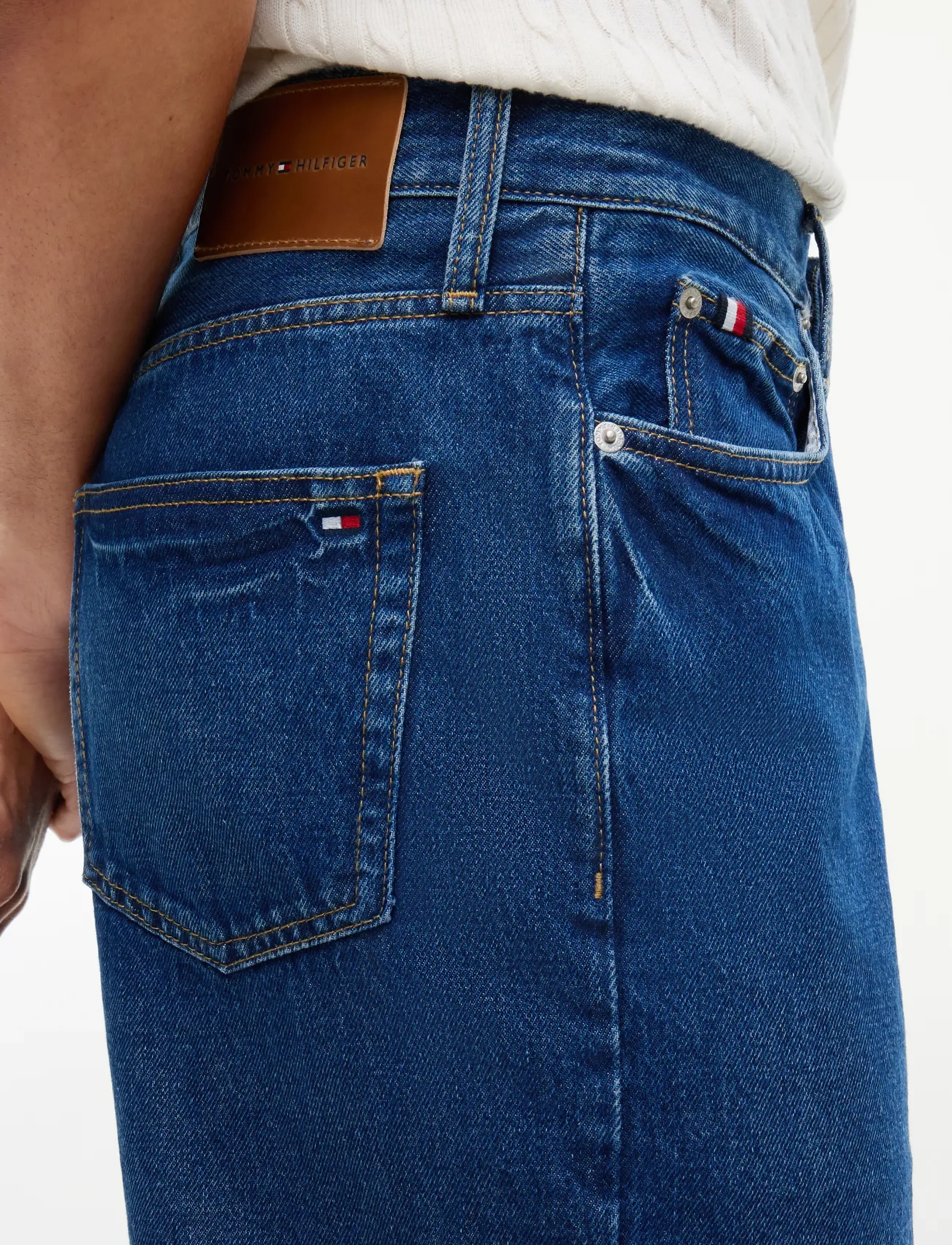 Tommy Hilfiger - RELAXED STRAIGHT RIVER IKE BLUE - regular jeans - ike blue - 4