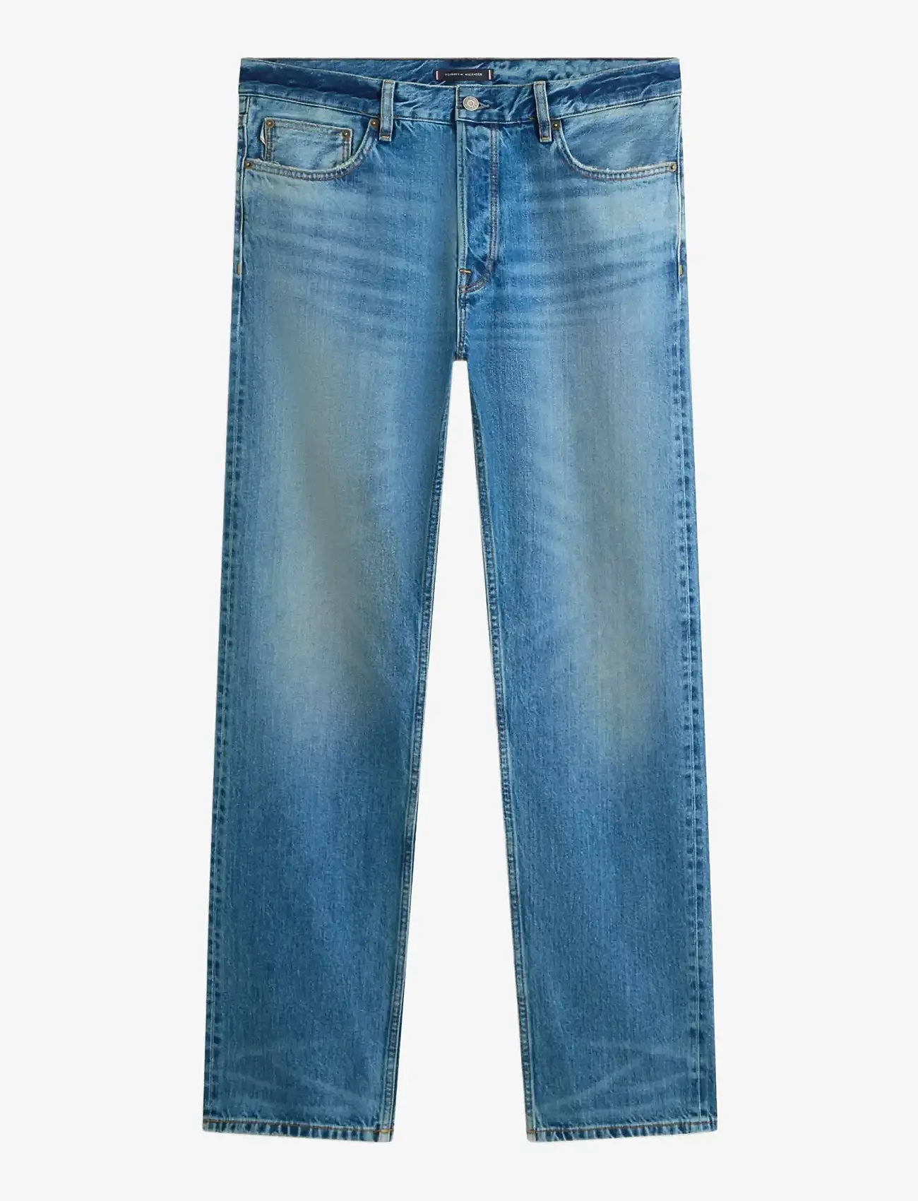 Tommy Hilfiger - REGULAR STRAIGHT DOVER TYE SLVDG - regular jeans - tye blue selvedge - 1
