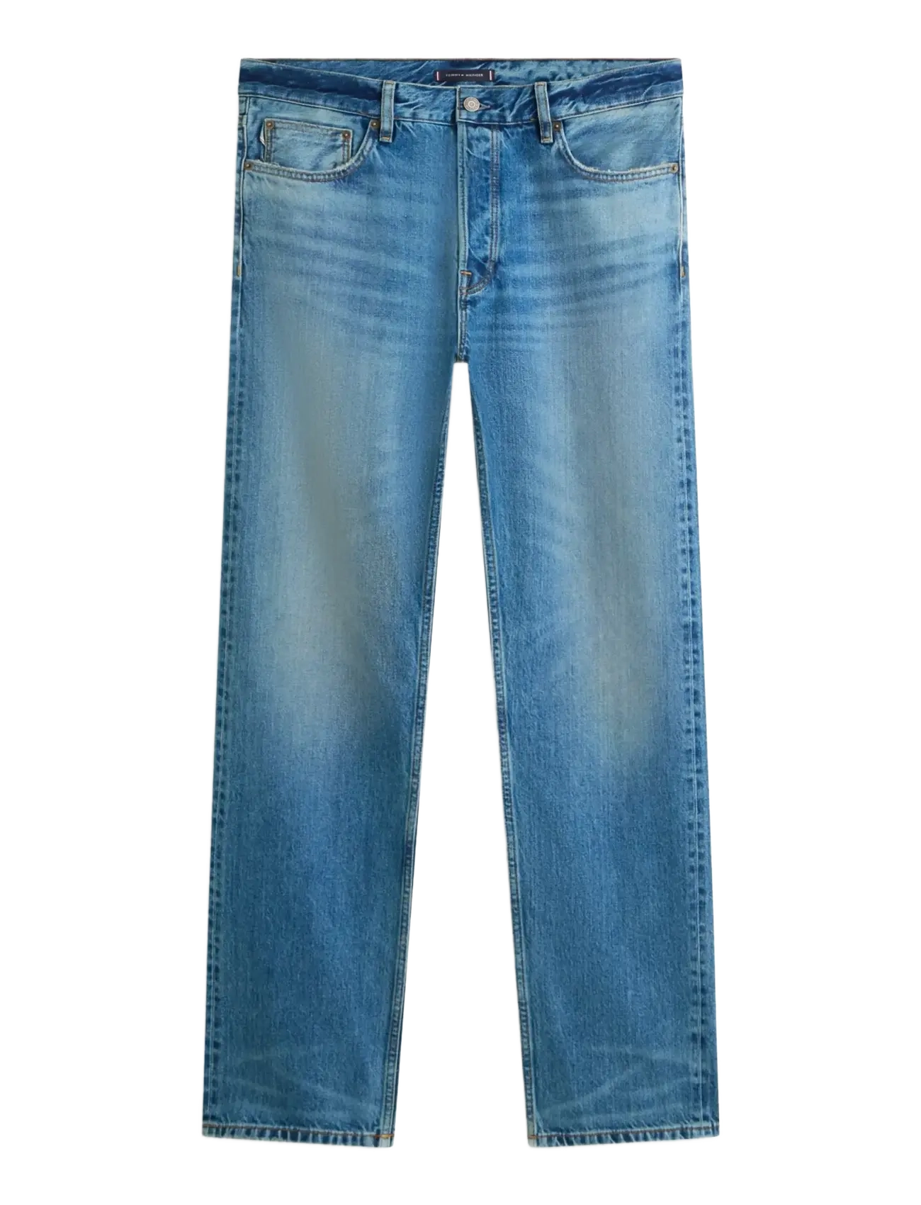 Tommy Hilfiger REGULAR STRAIGHT DOVER TYE SLVDG - Jeans - TYE BLUE SELVEDGE / blue