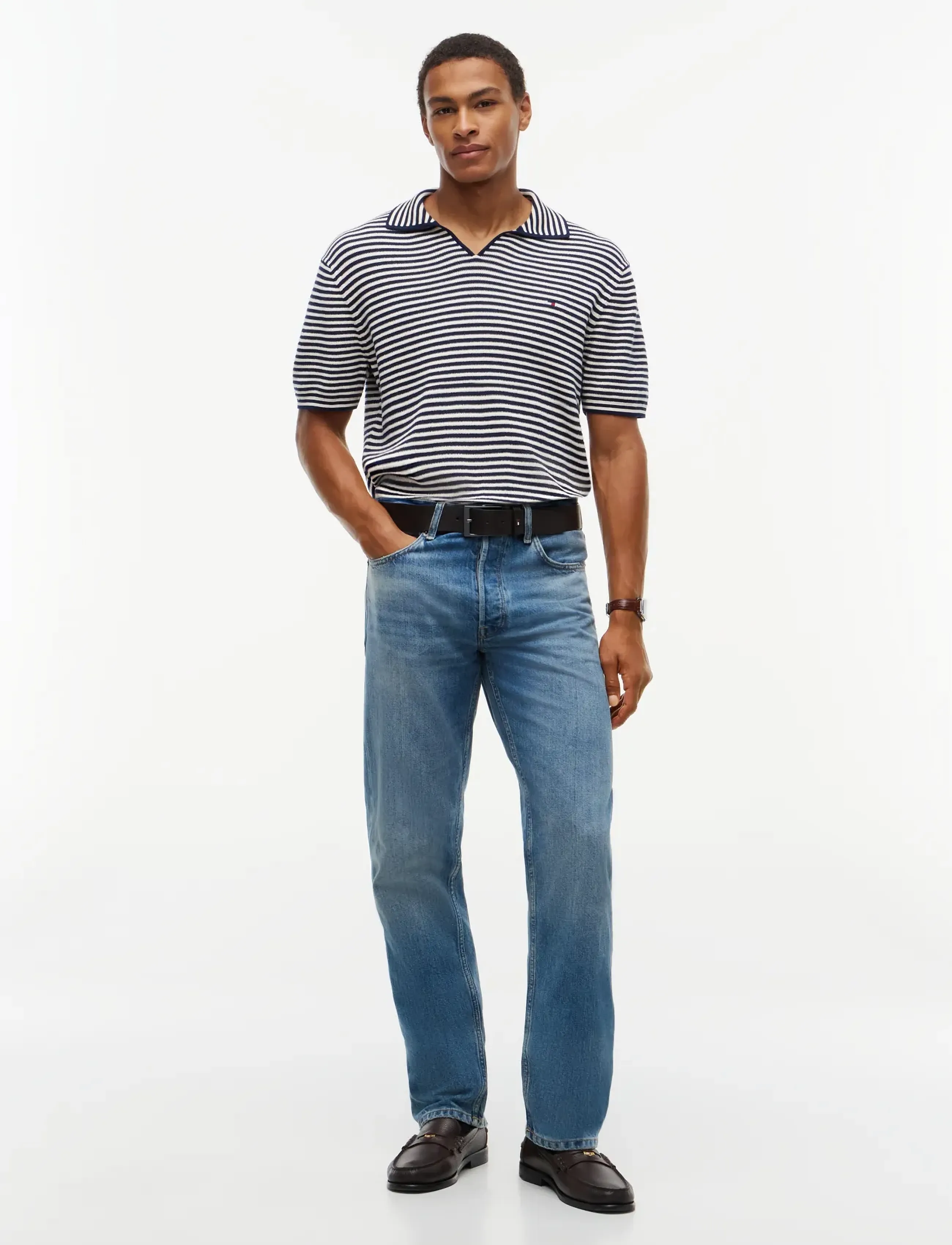 TOMMY HILFIGER Regular Straight Dover Tye Slvdg straight leg jeans herr – bild 3