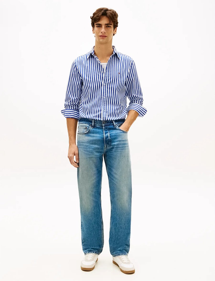 Tommy Hilfiger - REGULAR STRAIGHT DOVER TYE SLVDG - regular jeans - tye blue selvedge - 3