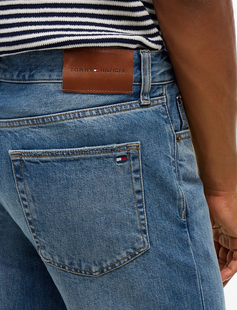 Tommy Hilfiger - REGULAR STRAIGHT DOVER TYE SLVDG - regular jeans - tye blue selvedge - 4