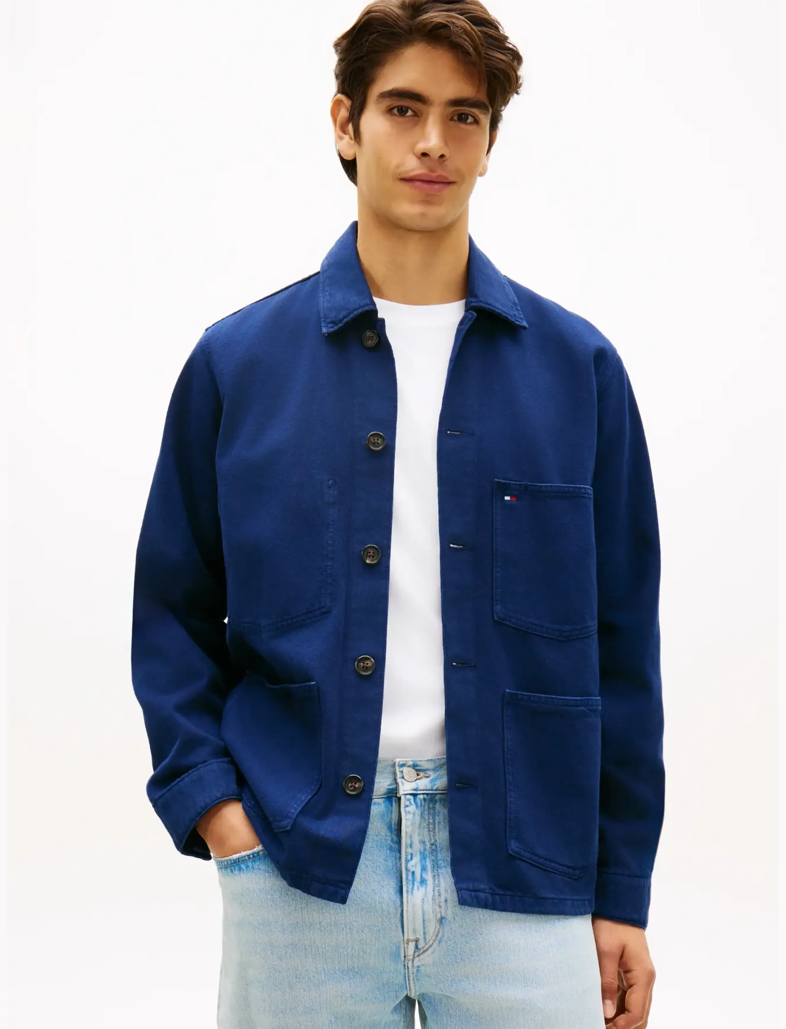 Tommy Hilfiger CHORE JACKET GMD - Tommy Hilfiger - CNX / navy