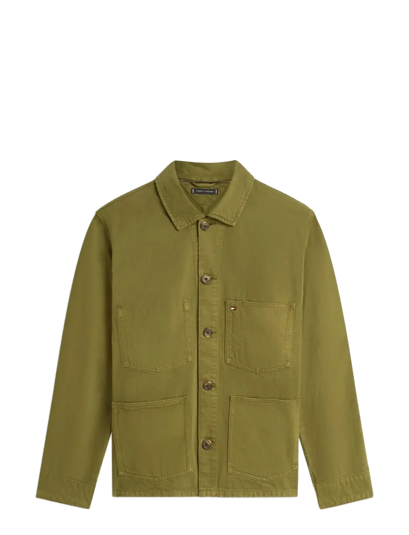 Tommy Hilfiger CHORE JACKET GMD - Light Jackets - DARK ARTICHOKE / khaki/green