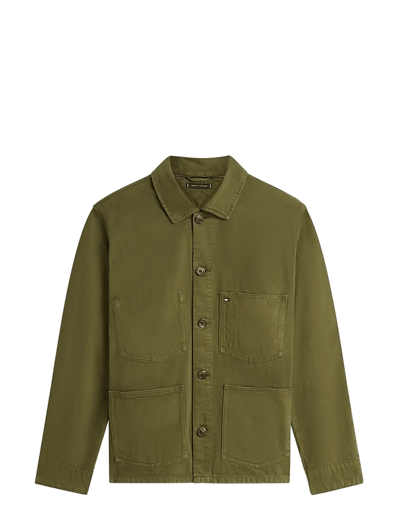 Tommy Hilfiger - CHORE JACKET GMD - frühlingsjacken - dark artichoke - 1
