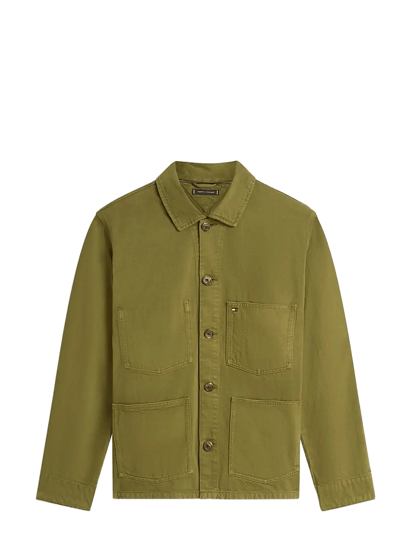 Tommy Hilfiger - CHORE JACKET GMD - kevadjoped - dark artichoke - 1