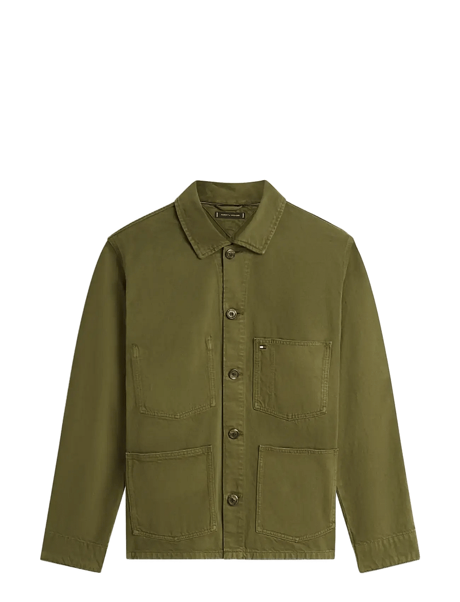 Tommy Hilfiger - CHORE JACKET GMD - frühlingsjacken - dark artichoke - 1