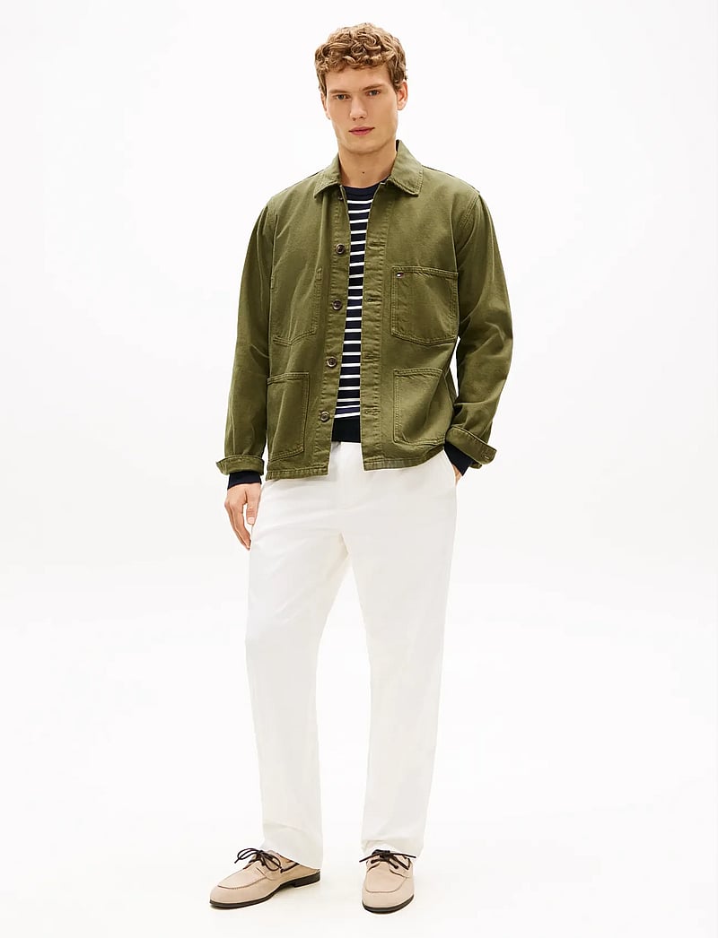 Tommy Hilfiger - CHORE JACKET GMD - kevadjoped - dark artichoke - 3