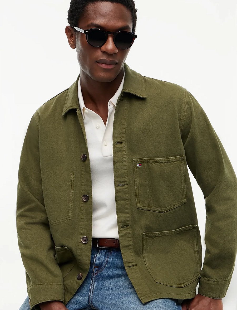 Tommy Hilfiger - CHORE JACKET GMD - frühlingsjacken - dark artichoke - 3
