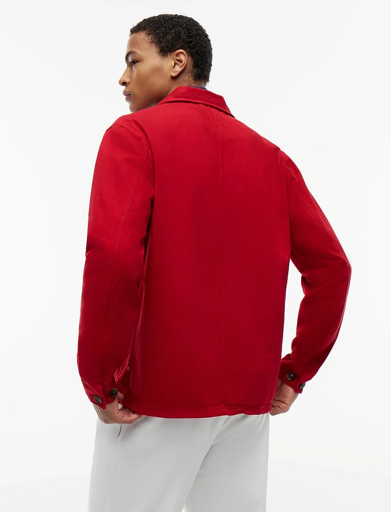 Tommy Hilfiger - CHORE JACKET GMD - frühlingsjacken - medium red - 2