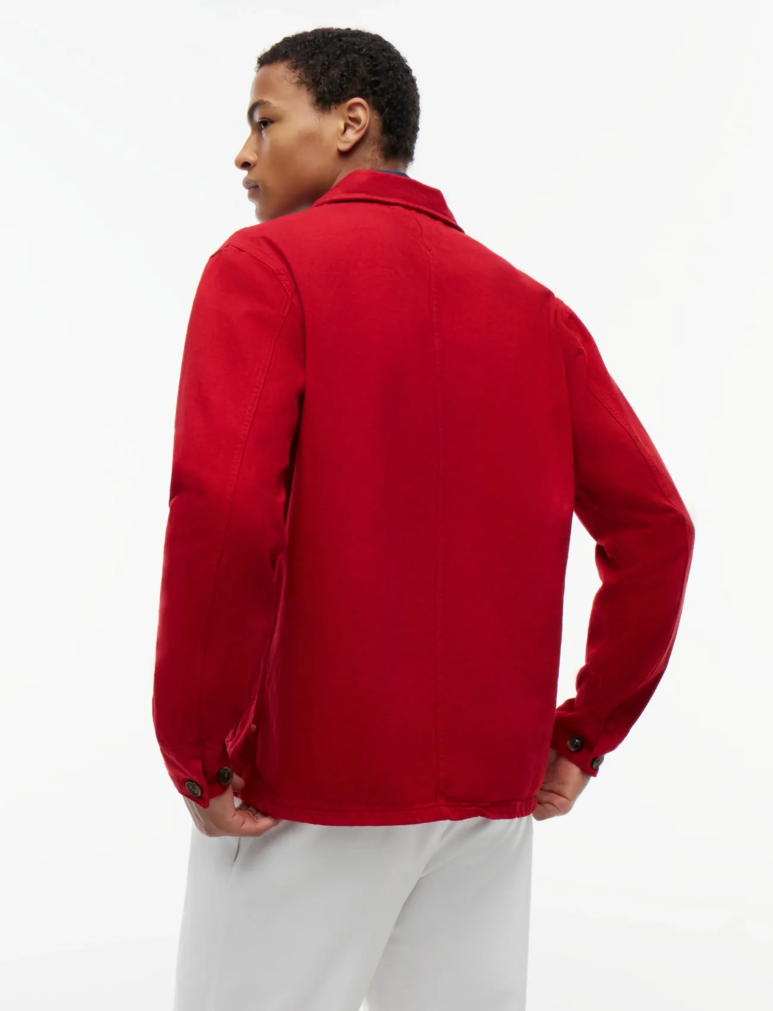 Tommy Hilfiger - CHORE JACKET GMD - kevadjoped - medium red - 2