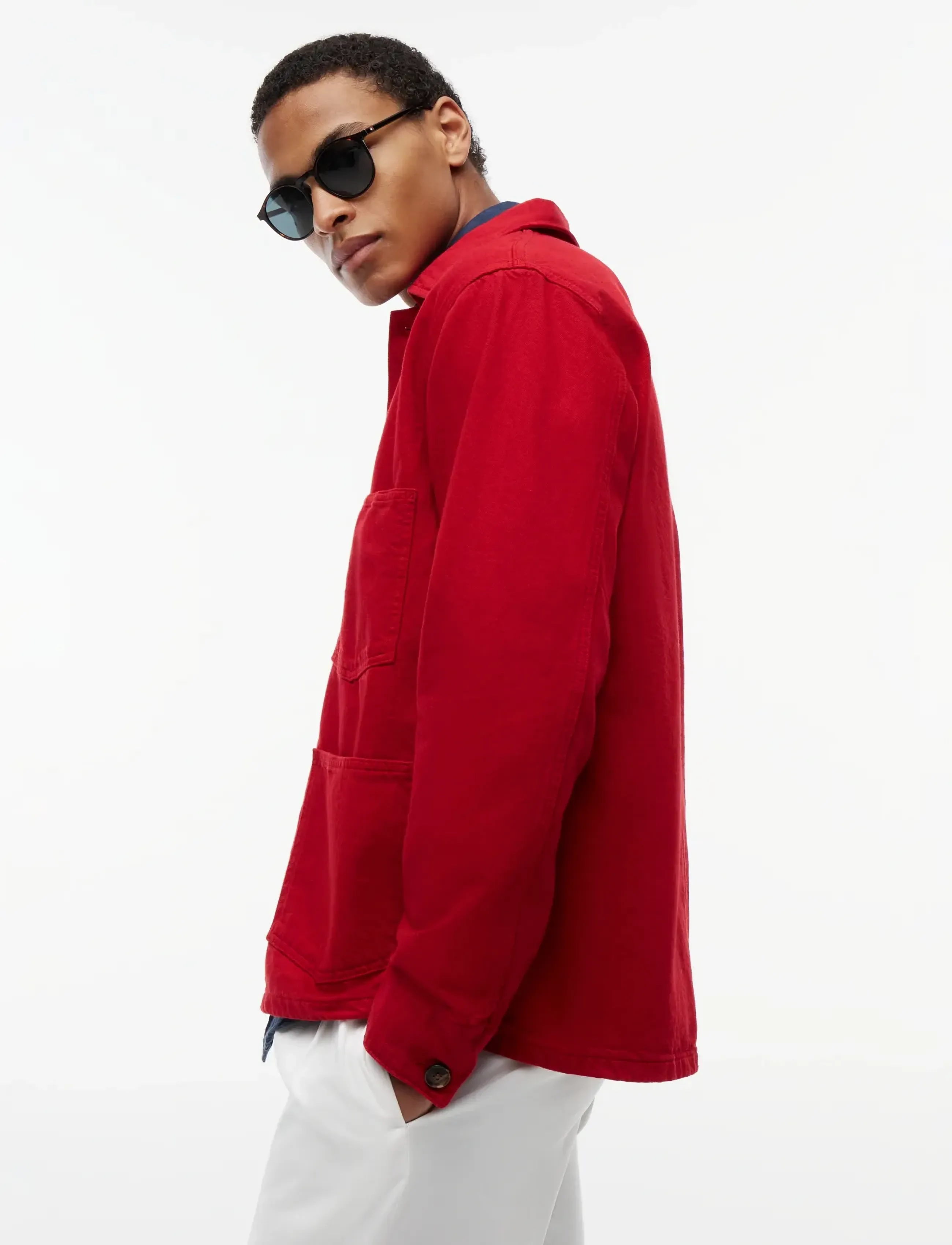 Tommy Hilfiger - CHORE JACKET GMD - kevadjoped - medium red - 5