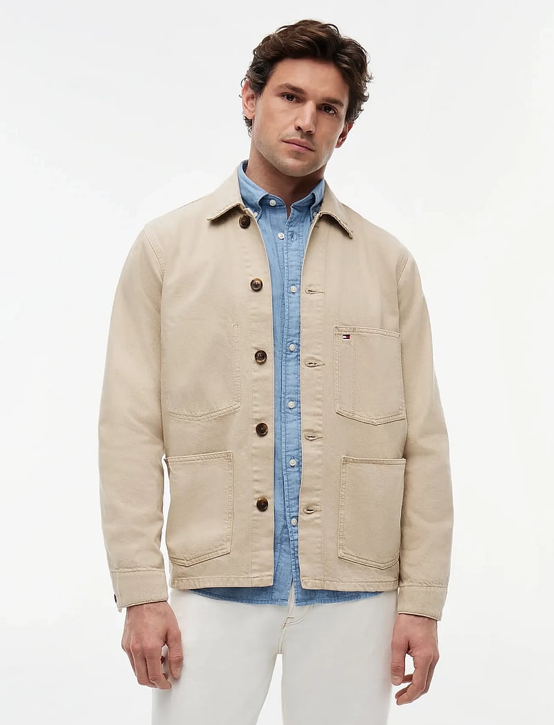 Tommy Hilfiger - CHORE JACKET GMD - frühlingsjacken - sandalwood - 0