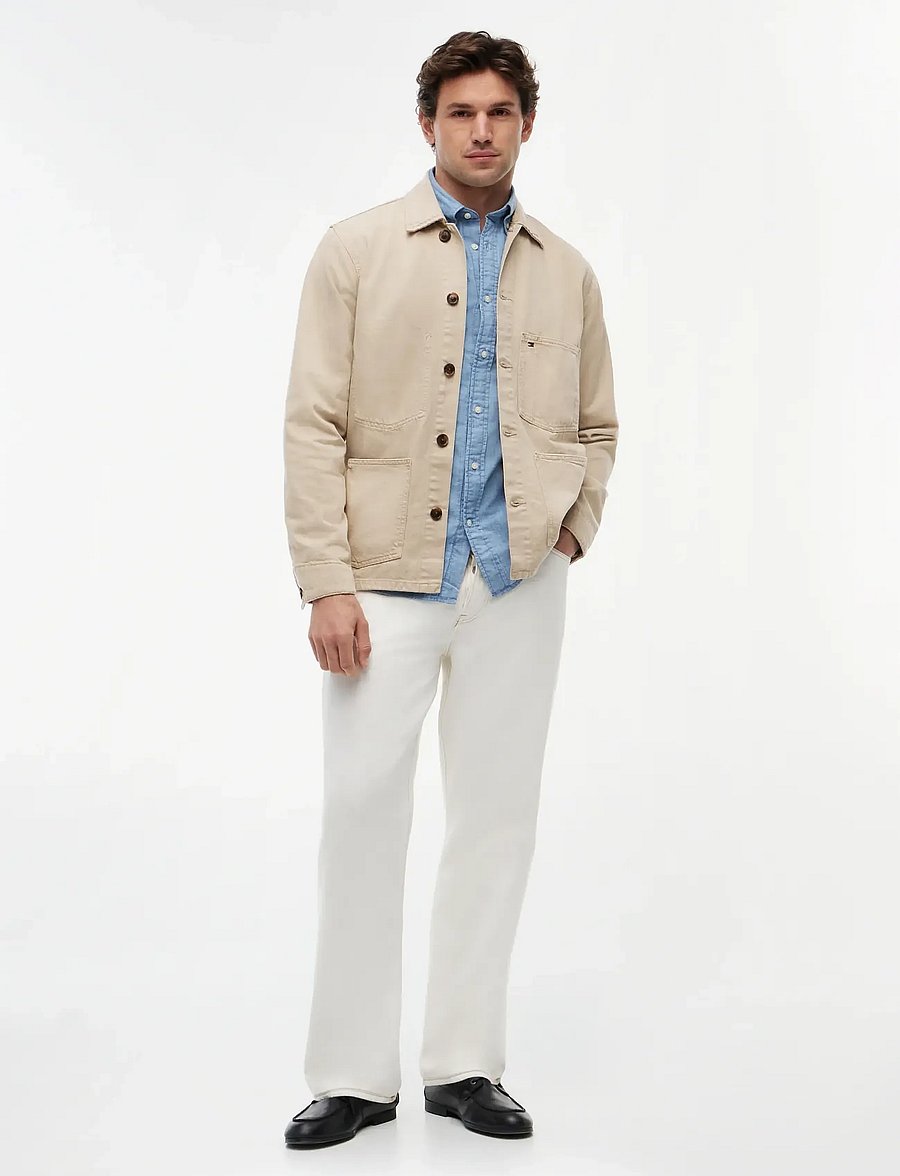 Tommy Hilfiger - CHORE JACKET GMD - frühlingsjacken - sandalwood - 4