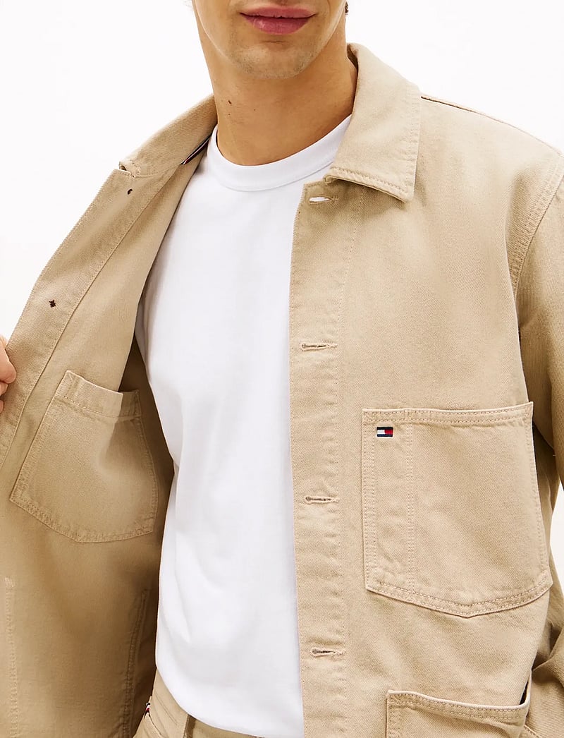 Tommy Hilfiger - CHORE JACKET GMD - kevadjoped - sandalwood - 5
