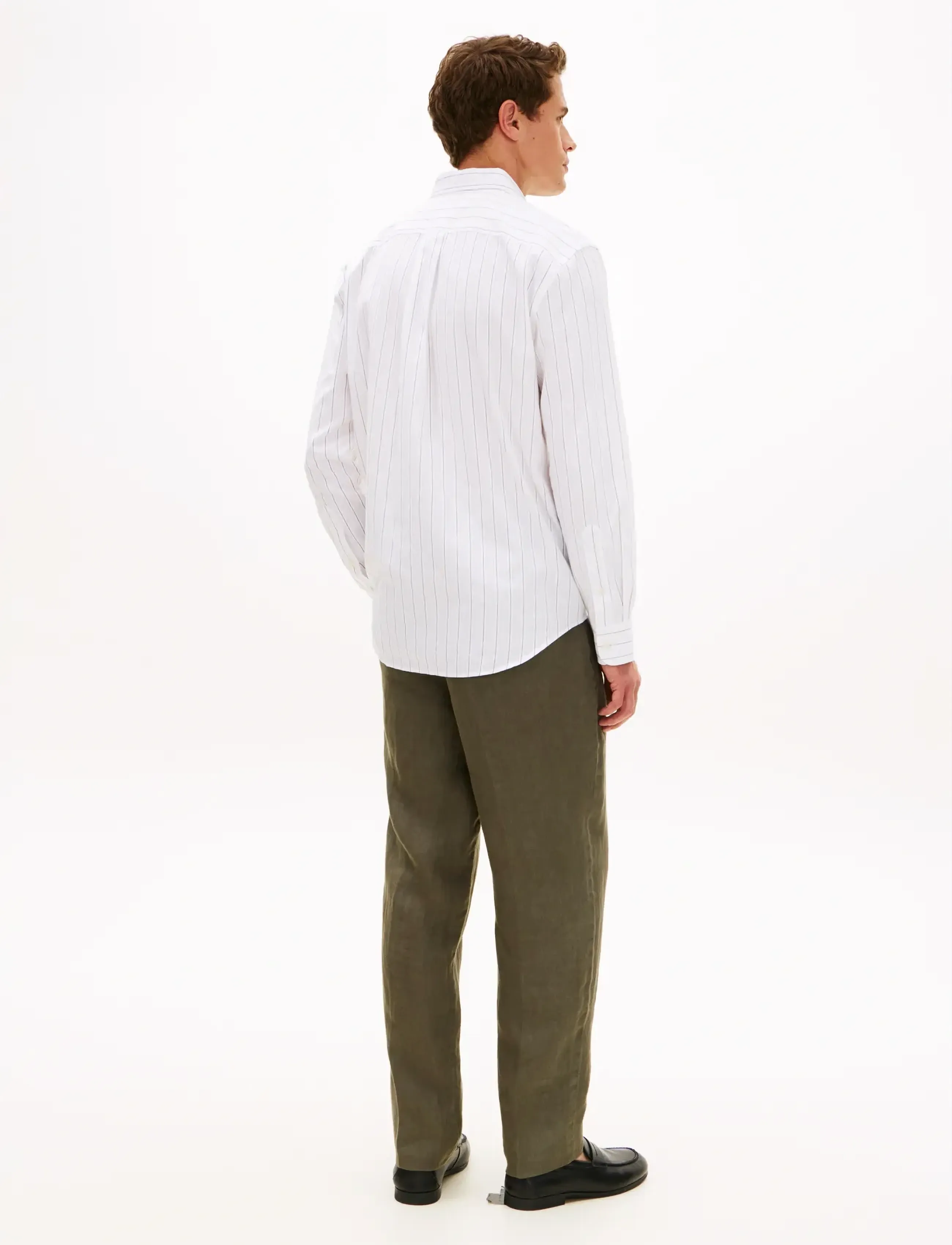 Tommy Hilfiger - STRUCTURE STP LSLV CLASSIC FIT - chemises à rayures - white stripe - 2