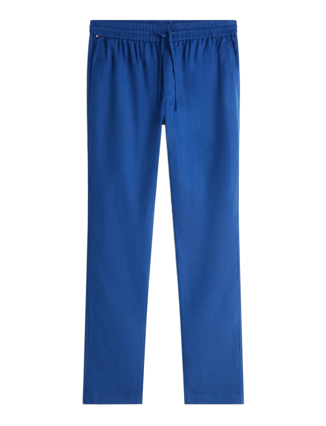 Tommy Hilfiger HARLEM PO SORONA LINEN - Hørbukser - BLUE JEAN / blue